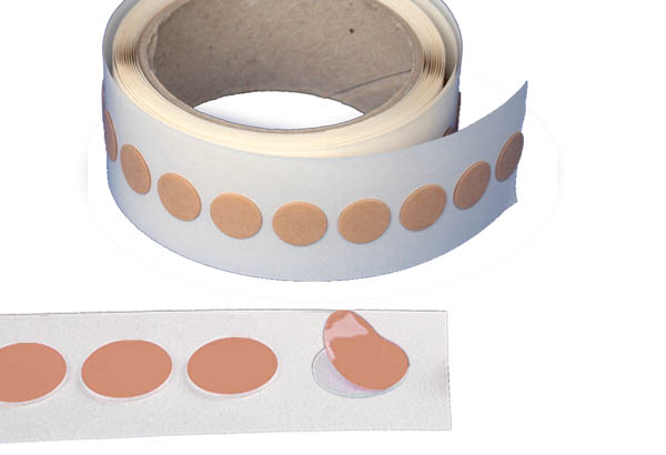 Pastilles adhésives CARTACK® 705 T DF gel transparent - Ø 15 mm