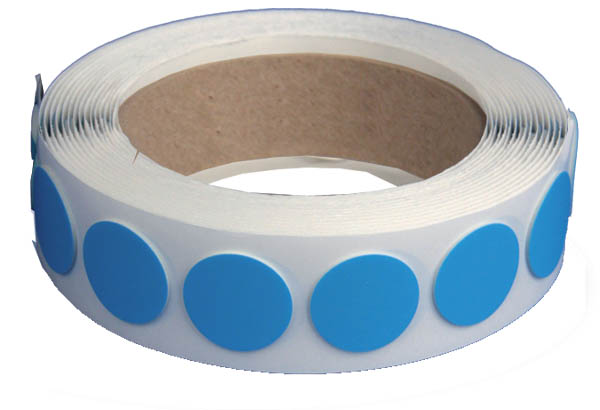 Pastilles adhésives CARTACK® 398 L en mousse acrylique blanche - Ø 19 mm