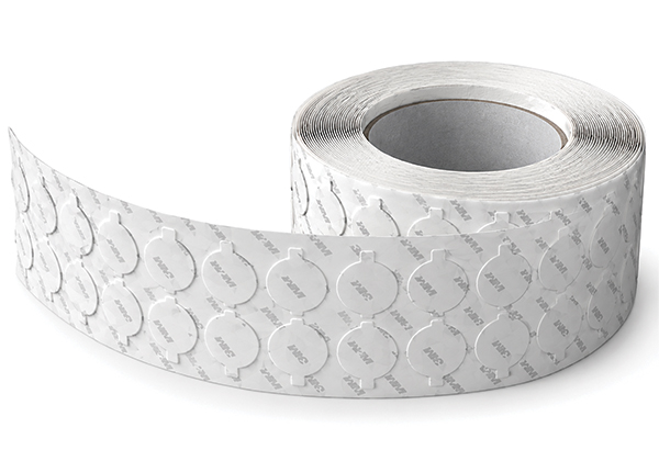 Rouleaux de 500 pastilles Cartack 710 + languette - Ø 19 mm