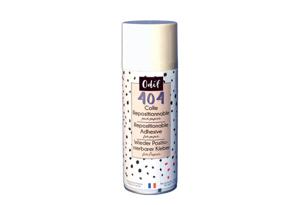 Colle aérosol repositionnable ODIF® - Bombe de 400 ml