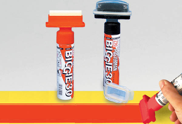 Marqueur craie Posterman® - Pointe rectangulaire de 50 mm noire