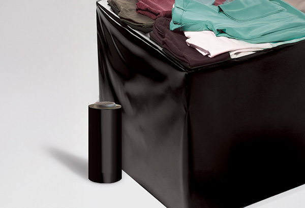 Rouleau de laquefolie® uni de 60 cm x 50 m - Noir