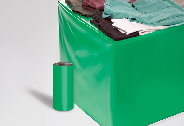 Rouleau de laquefolie® uni de 60 cm x 50 m - Vert gazon