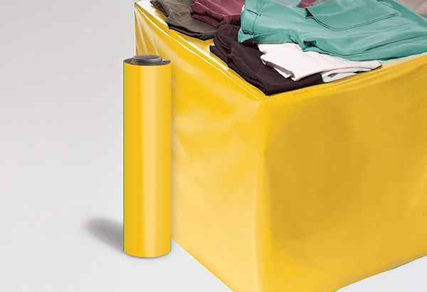 Rouleau de laquefolie® uni de 130 cm x 50 m - Jaune or