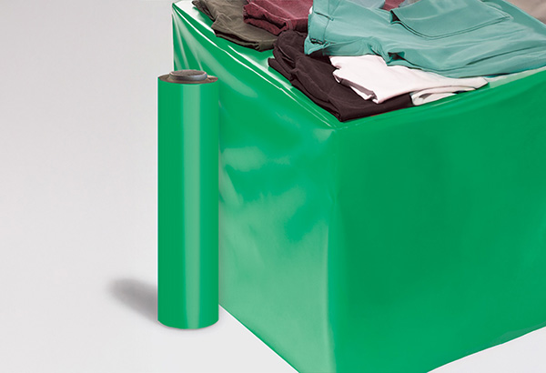 Rouleau de laquefolie® uni de 130 cm x 50 m - Vert gazon