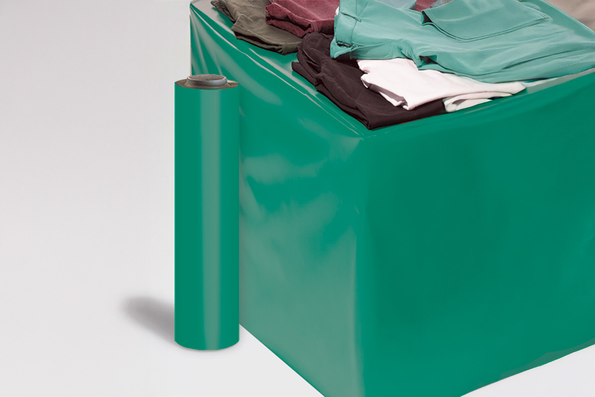 Rouleau de laquefolie® uni de 130 cm x 50 m - Vert anglais