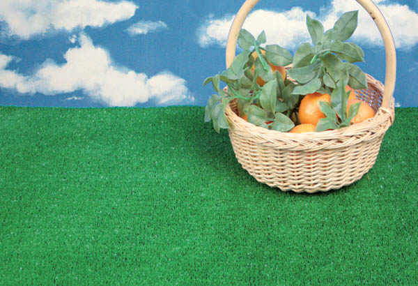 Rouleau moquette Carfloor® 1110 uni de 200 cm x 12.5 m - Herbe