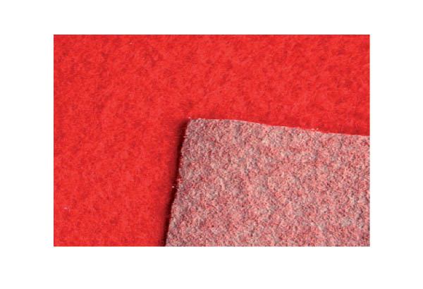 Rouleau moquette Carfloor® 950 uni de 200 cm x 15 m - Rouge