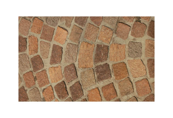 Rouleau moquette Carfloor® 300 T à thème de 150 cm x 10 m - Petits pavés