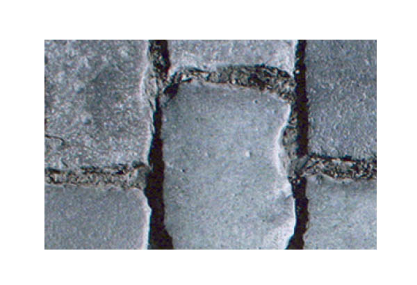 Rouleau moquette Carfloor® 400 N à thème de 150 cm x 10 m - Pavés gris