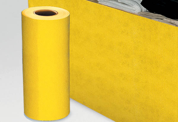 Rouleau cache - jupe palette Calcolor® uni de 60 cm x 100 m - Jaune