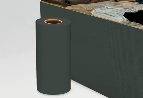 Rouleau cache - jupe palette Calcolor® uni de 60 cm x 100 m - Vert wagon