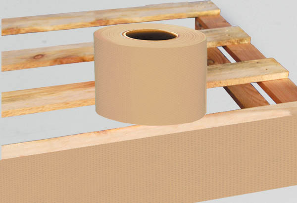 Rouleau cache - jupe palette Calcolor® uni de 15 cm x 100 m - Vert wagon