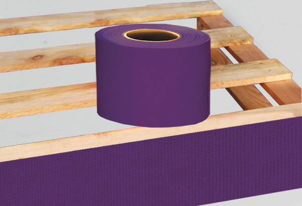 Rouleau cache - jupe palette Calcolor® uni de 15 cm x 100 m - Violet