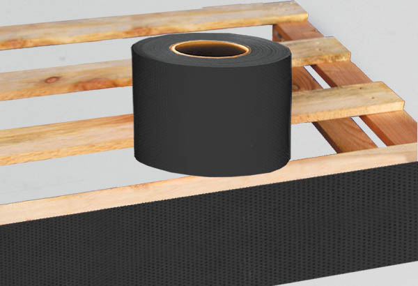 Rouleau cache - jupe palette Calcolor® de 15 cm x 100 m - Anthracite