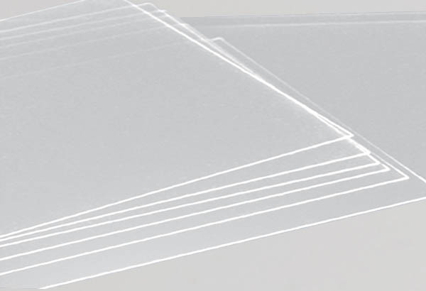 Film antireflet en PVC calendré de 0.3 mm d'épaisseur - 1000 x 1400 mm