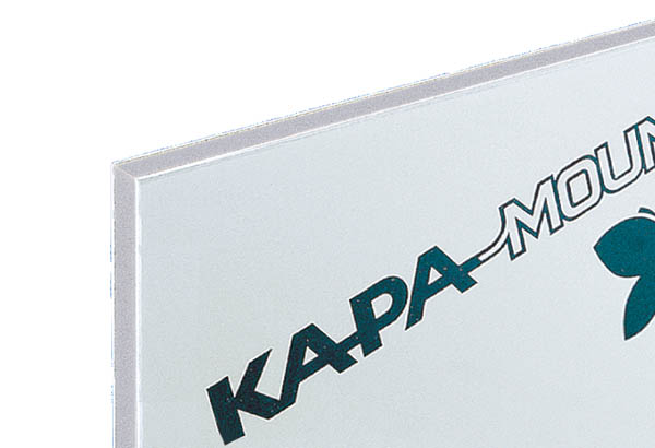 Plaque KAPAMOUNT® en carton mousse blanche de 5 mm - 1000 x 1400 mm