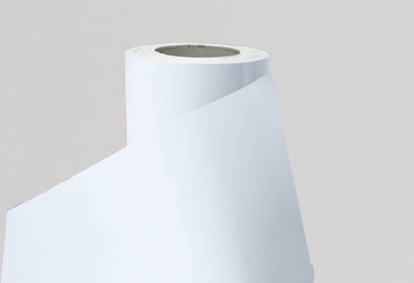 Bobine de vinyle adhésif jet d'encre blanc mat de 145μ - 914 mm x 30 m