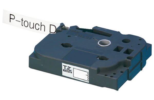 Ruban TZE 231 pour titreur Brother® - 12 mm x 8 m - Noir et Blanc