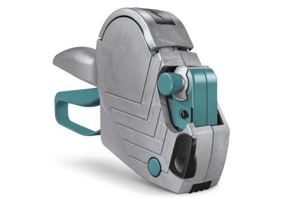 Kit étiqueteuse modèle S avec rouleau d'encre et d'étiquettes