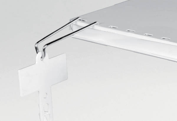 Attache tablette métallique format "Drapeau"