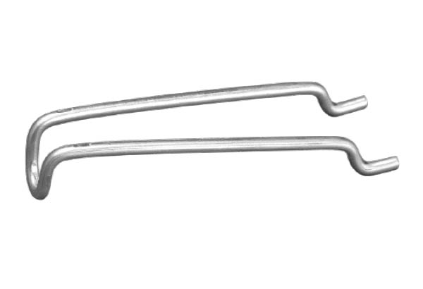 Attache tablette métallique format "Drapeau"