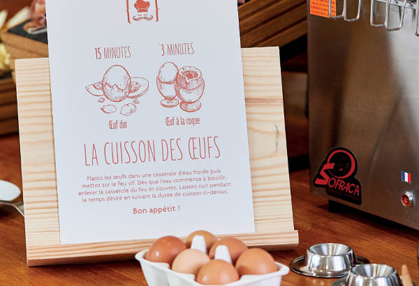 Pupitre de comptoir en sapin pliable avec retour - 225 x 290 mm