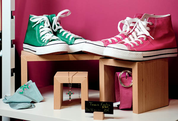 Podium en U en bois de hêtre - Epaisseur 20 mm - 150 x 300 x 150 mm