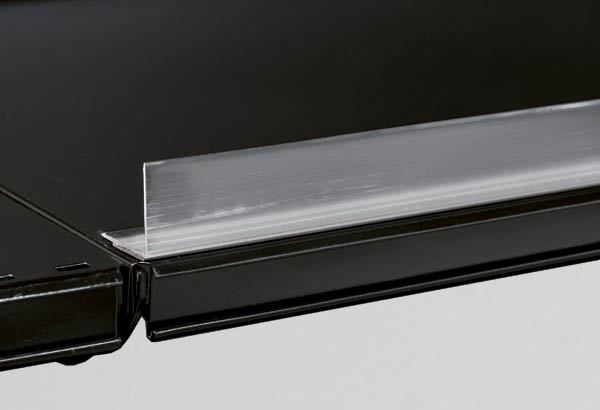 Profil butée adhésif sans plot de fixation - Hauteur 30 mm - 25 x 1325 mm