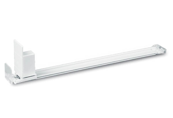 Pousseur à ressort avec butée - Force 6 newton - Profondeur 280 mm