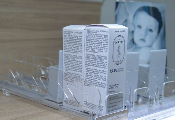 Pousseur à ressort avec butée - Force 6 newton - Profondeur 380 mm