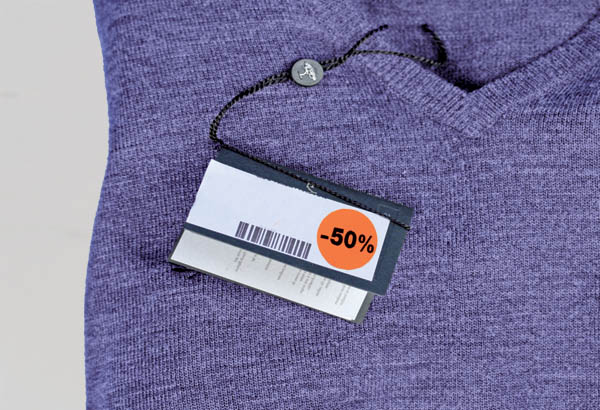 Pastilles "-20%" fluo adhésives Ø 38 mm en rouleau de 1000