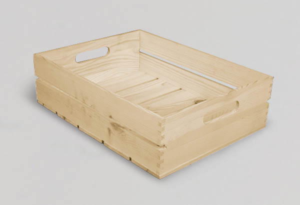 Cagette de présentation en bois