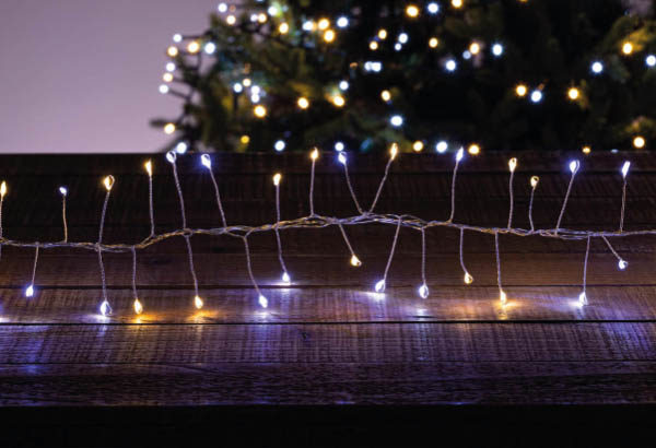 GUIRLANDE GRAPPE 500 LEDS L12 M