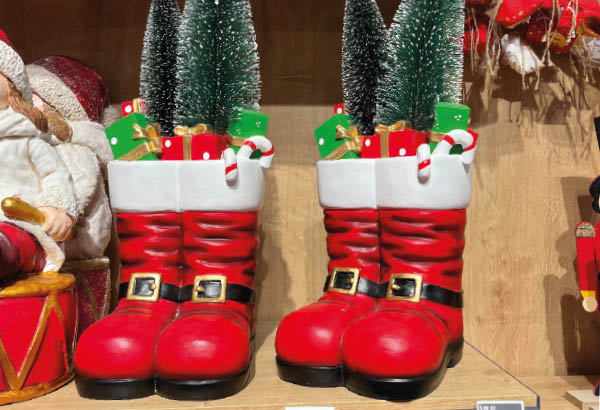 BOTTE PÈRE NOEL SAPIN 54cm