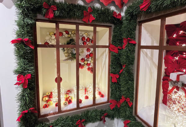 GUIRLANDE SAPIN 2.7M + NŒUD