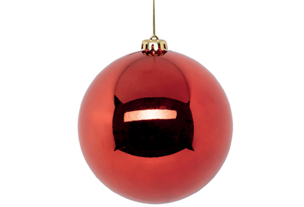 BOULE MAXI DIAM 25 CM ROUGE