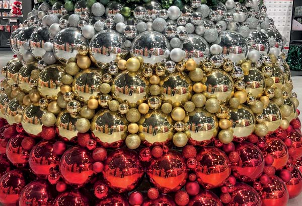 BOULE MAXI DIAM 15 CM ROUGE