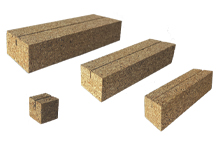 Porte visuel en liège avec rainure pour visuel de format A4 de 2 mm d'épaisseur