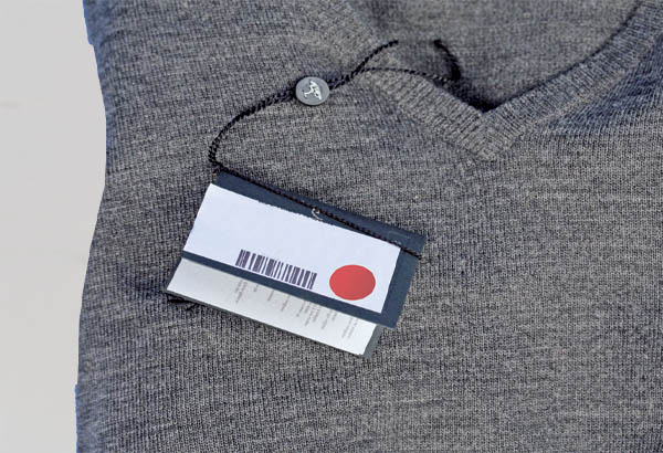 Pastilles adhésives rouges unies de Ø 20 mm