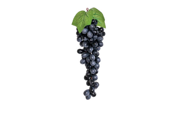 GRAPPE DE RAISINS NOIR 30 CM 85 PIE