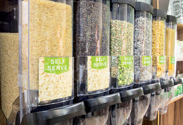 Trémie BULK IT ! en PET - Largeur 15 cm - Contenance 21 litres