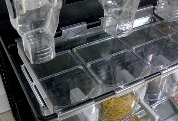 Ramasse miettes pour dessous de trémie - Longueur 1330 mm