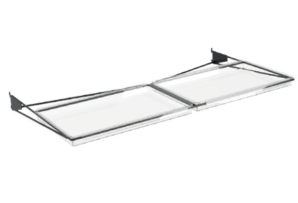 Ramasse miettes pour dessous de trémie - Longueur 995 mm