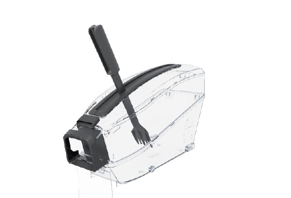 Bac à râteau en PET - Contenance 8 litres