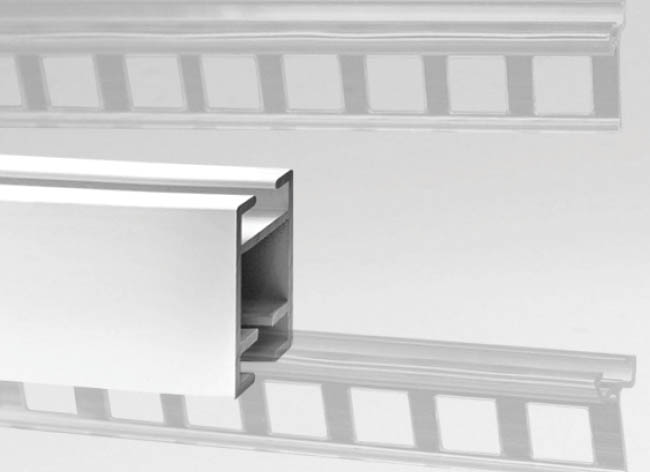 Profil Omnibus transparent pour profil Décobarre® XS et XL - Longueur 950 mm