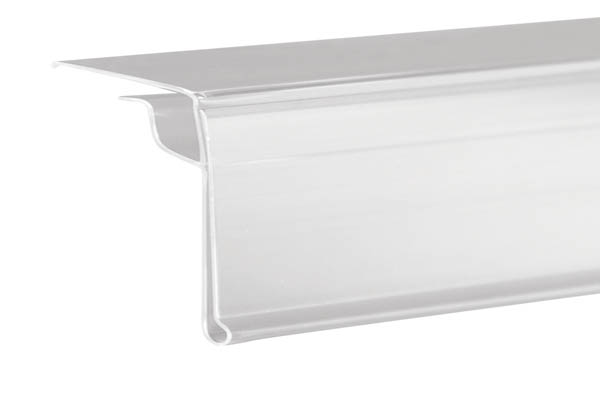 PE extrudé transparent pour tablette en verre - 50 x 1000 mm