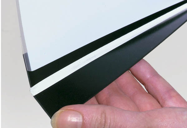 Profil portefeuilles magnétique sans adhésif - Longueur 800 mm