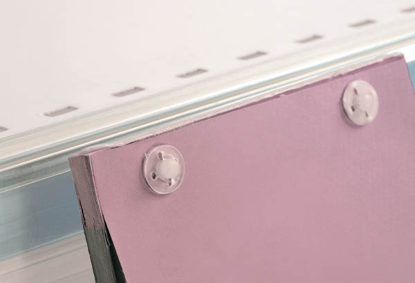 Accroche porte coupons - Bloc de 100 de 80 g/m2 - Porte étiquettes électroniques