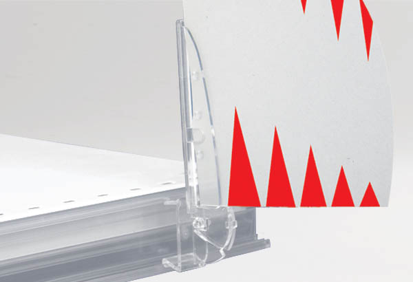 Pied Shark® polyvalent et réglable à 0° et 45° pour rail électronique